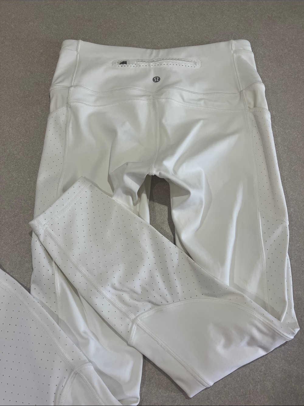 lululemon athletica White High-Rise Perforated Leggings